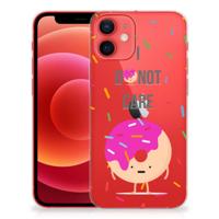 iPhone 12 Mini | Siliconen Case | Donut Roze - thumbnail