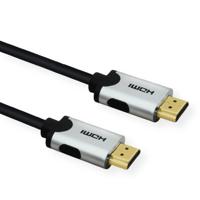 VALUE HDMI 10K Ultra High Speed Cable, M/M, zwart, 1 m - thumbnail