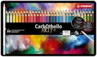 Stabilo carbothello metalen doos kleurpotloden, 60st. - thumbnail