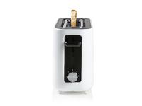 DOMO DO962T Broodrooster Traploze temperatuurregeling, CoolTouch-behuizing Wit - thumbnail