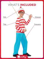 Waar is Wally kostuum jongen - thumbnail