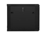 Lanberg WF01-6609-10B rack 9U Wandrek Zwart - thumbnail