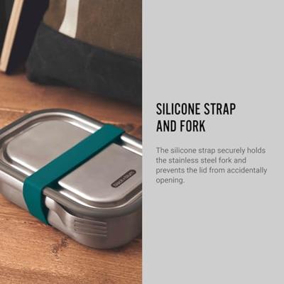 Black+Blum Lunch Box Large - 200x140x60mm - Ocean
Zwarte+Blum Lunchbox Groot - 200x140x60mm - Oceaan