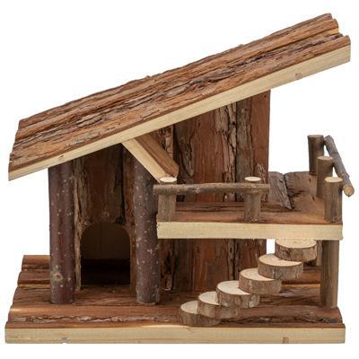 Trixie huis jule voor hamsters schorshout Trixie huis jule voor hamsters schorshout
