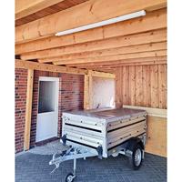 Blulaxa HumiLED slim fix LED-lamp voor vochtige ruimte Energielabel: E (A - G) LED LED vast ingebouwd 10 W Neutraalwit - thumbnail