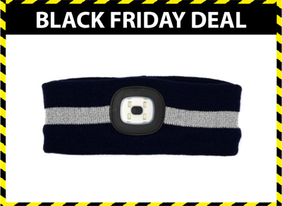 Benson Hoofdband met verlichting - SMD LED verlichting - One size - Zwart Benson Hoofdband met verlichting - SMD LED verlichting - One size - Zwart