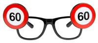 Bril verkeersbord 60 jaar - thumbnail