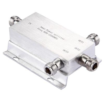 800-2500MHz N vrouwelijke Adapter 3-weg Power Splitter