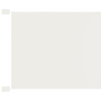 VidaXL Luifel verticaal 100x800 cm oxford stof wit - thumbnail