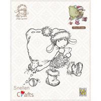 Nellie's Choice • little lammy clear stamps santa lammy - thumbnail
