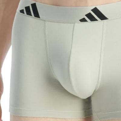 Adidas Boxershorts 3-pack flex cotton grijs-zwart-beige
