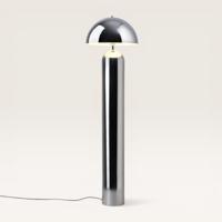 Staande lamp Asteri cromo l - Chromen paddenstoel lamp van metaal voor binnen - Zonder lichtbron - thumbnail