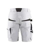 Blåkläder Schildersshorts met stretch 10941330 | Wit/Donkergrijs | Maat 46 - 7330509748404 - thumbnail
