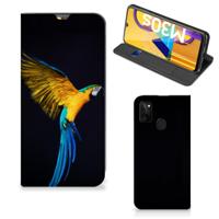 Samsung Galaxy M30s | M21 | Hoesje maken | Papegaai - thumbnail