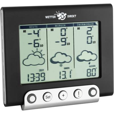 TFA Dostmann Tempesta 300 S 35.5052.IT Satelliet weerstation Verwachting voor 3 dagen
