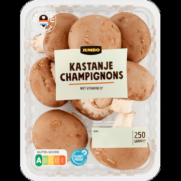 Jumbo Kastanje Champignons 250 g