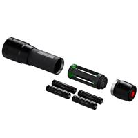 Ledlenser LED-zaklamp | 450 lm | 4 x AAA alkaline batterijen 300 m | 1 stuk - 502180 - 502180a - thumbnail
