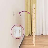 Hoofdbord wandmontage 96x3x63 cm massief grenenhout - thumbnail