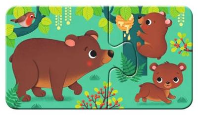 Ravensburger puzzel Dieren en hun kinderen 9x2 stukjes