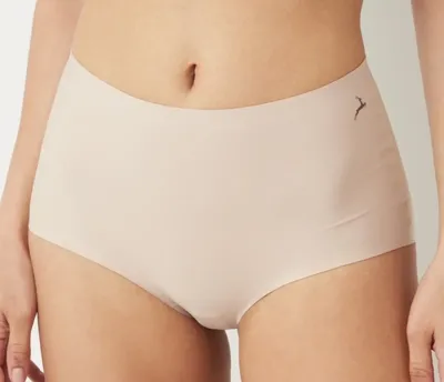 31758 secrets kanten Highwaist/ taille slip - Kanten dames onderbroek - Naadloos invisible ondergoed