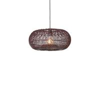 GOOD&MOJO Hanglamp 'Arizona' Bamboe, 50cm, kleur Burgundy - thumbnail