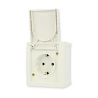 HHG 90591108-DE Stopcontact Meerdere kleuren - thumbnail