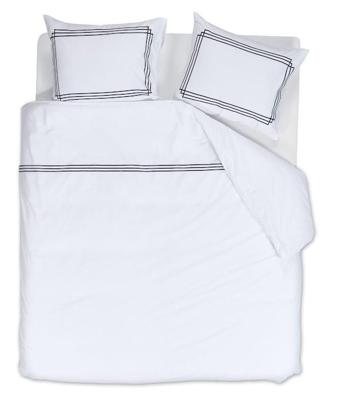 Rivièra Maison Rivièra Maison Dekbedovertrek Leandro Marineblauw 140x200/220 cm