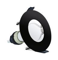 Lyora Zwarte inbouwspotEvoFire GU10 - rond - ILDLFR70D028 - thumbnail