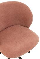 J-Line stoel Turn|Up|Down - textiel - lichtroze - thumbnail