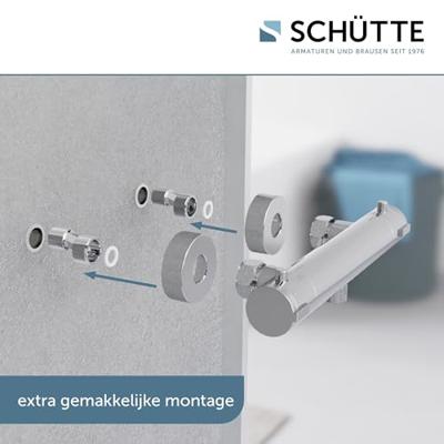 Thermostatische Douchemengkraan Schutte London Chroom Schütte