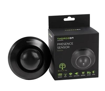 Enzo Aanwezigheidsmelder IR in/opbouw plafond | 360 graden IP44 zwart - 3900553 Enzo Aanwezigheidsmelder IR in/opbouw plafond | 360 graden IP44 zwart - 3900553