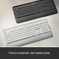 Logitech K650 Signature toetsenbord Draadloos Grafiet UK International - thumbnail