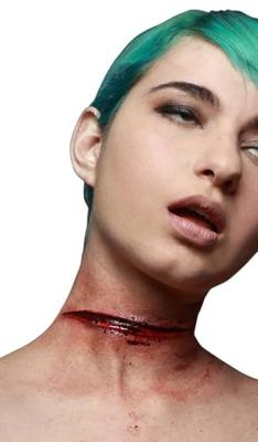 Vrachtwagen My Other Me Latex Nek litteken Vrachtwagen My Other Me Latex Nek litteken