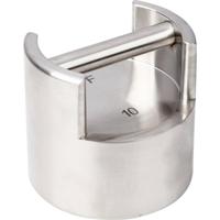 Kern 327-141 F1 10 kg testgewicht controlegewicht, roestvrij staal gepolijst cilindrische, ronde vorm - thumbnail