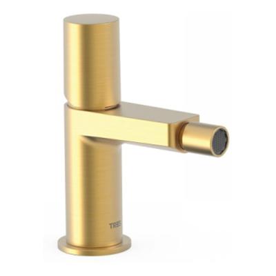 Bidetkraan Tres Project | Opbouw | Mengkraan | 1-knop | Rond | 24k Goud mat