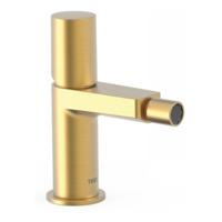 Bidetkraan Tres Project | Opbouw | Mengkraan | 1-knop | Rond | 24k Goud mat - thumbnail