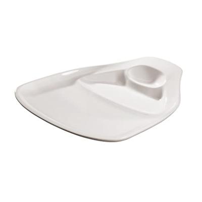 Villeroy & Boch BBQ Passion Steakbord, porselein, wit, 30 x 29 cm, groot
