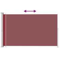 VidaXL Tuinscherm uittrekbaar 200x300 cm rood - thumbnail
