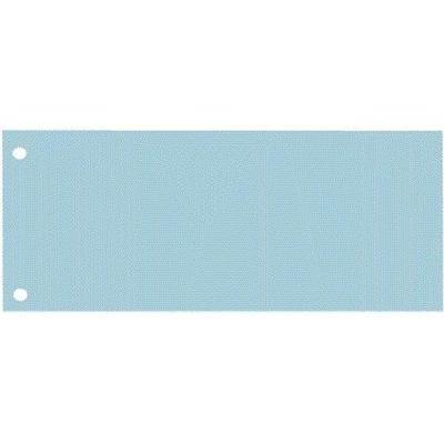 Scheidingsstrook Oxford smal 240x105mm 190gr blauw 100 stuks