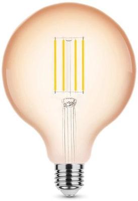 Enzo Modee led globe g125 e27 4-28w 1800k filament amber dimbaar - led7490 Enzo Modee led globe g125 e27 4-28w 1800k filament amber dimbaar - led7490