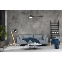 CasaFan ECO GENUINO-L 152 MS-NB Plafondventilator 16.5 W (Ø x h) 1520 mm x 340 mm Zwart (mat) Met afstandsbediening, Met wintermodus - thumbnail