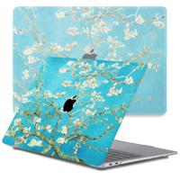 Lunso MacBook Pro 13 inch M1/M2 (2020-2022) cover hoes - case - Van Gogh Amandelboom - thumbnail