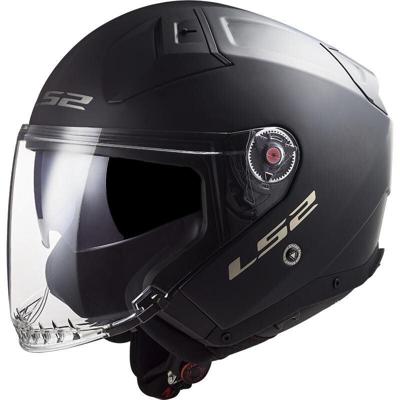 LS2 jethelm "of603 infinity ii solid" helmet infinity ii black matt gr. xs