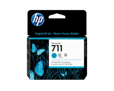 Originele inktcartridge HP HP 711 Cyaan