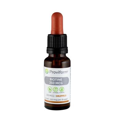 Proviform Biotine 250 MCG Druppels Proviform Biotine 250 MCG Druppels