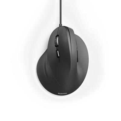 Hama Verticale Ergonomische Muis Voor Linksh. EMC-500L Met Kabel Zwart - thumbnail