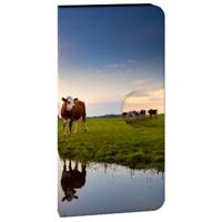 Samsung Galaxy A3 2017 | Telefoonhoesje | Met pasjeshouder | Koe - thumbnail