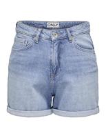 Only Onljosephine Stretch Shorts Dnm Azg Noos 15321381 Korte Broeken Light Blue Denim - thumbnail