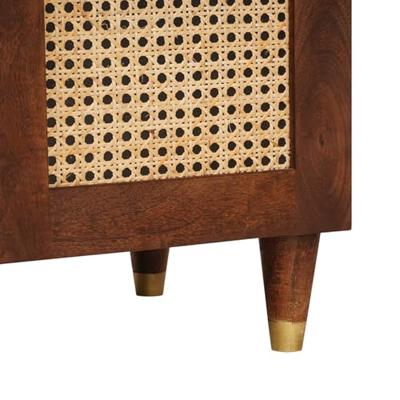 Media-opslagkasten en rekken Bruin 60 x 33.5 x 75 cm