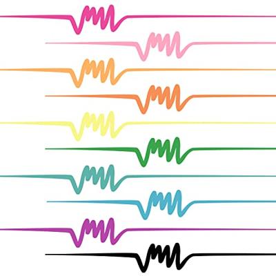 Tulip • textielstiften neon 10st.